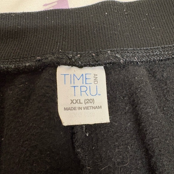 Black Fleece Sweatpants - Picture 2 of 3